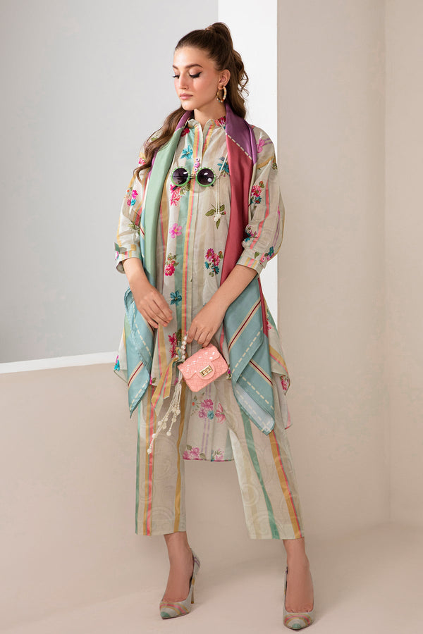 Baroque: 3 PIECE PRINTED LAWN PR-793