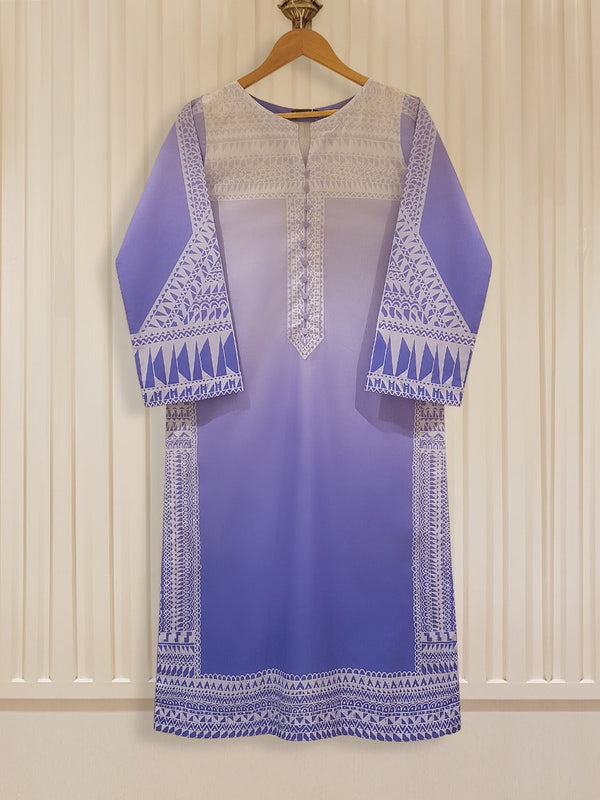 Agha Noor: PREMIUM DIGITAL PRINTED PURE PIMA COTTON SHIRT S106217